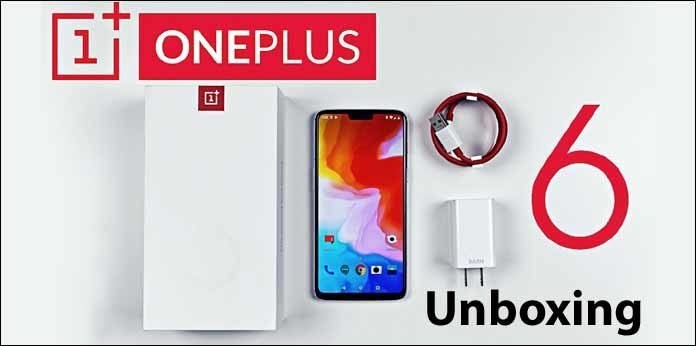 OnePlus 6 Silk White Unboxing phone First Look