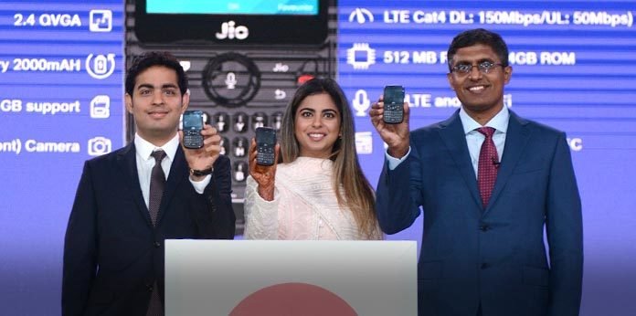 Reliance JioPhone 2 unveiled