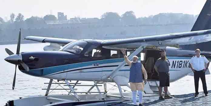 India's first Seaplane service from Sabarmati Riverfront